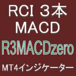 3本のRCIとMACDで押し目買い・戻り売りを強力サポートするインジケーター【R3MACDzero】