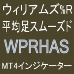 平均足スムーズドとウイリアムズ%Rで押し目買い・戻り売りを強力サポートするインジケーター【WPRHAS】