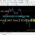 チャート画面に日本時間をリアルタイム表示、動画の説明文など、大きく表示できますよ。