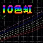 移動平均線、10色虹