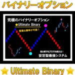 【究極のツール】 ★Ultimate Binary★　バイナリーオプションで勝つ！ エントリー＆トレード手法 サインツールとシグナルツールも使った勝率安定型システム BO＆FX MT4専用