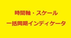 サブチャートウィンドウ一括変更