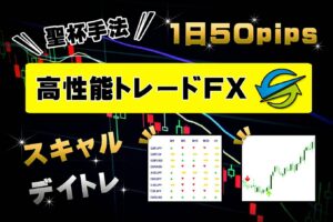 『高性能トレードFX』 1日50pipsを目標にする聖杯手法！ スキャルピングやデイトレードで「シンプル」に勝てる 長年使えるインジケーター＆サインツールによる売買シグナルの必勝法