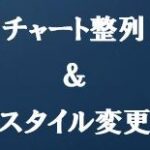 チャート整列＆ウィンドウスタイル変更