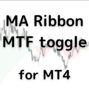 MA Ribbon MTF toggle MT4