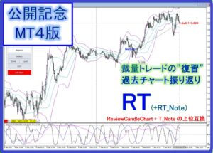 【公開記念版:MT4】裁量トレードの"復習"ソフト RT for MT4（RCC対応インジ付き)