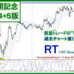 【公開記念版:MT4+MT5】裁量トレードの"復習"ソフト RT for MT4 & MT5（RCC対応インジ付き)