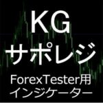 ForexTester用 KG Support and Resistance 時間帯別 サポレジ インジケーター(FT5,FT4,FT3,FT2 対応)