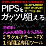 ミラクルアラートFX１時間足専用ロジック(楽して更なる富へと導くプロの投資家専用ツール)