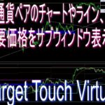 他チャート(通貨ペア)のラインや限界運動量等の重要ポイントとローソク足をサブウィンドウ化【Target Touch Virtual】