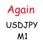 Again USDJPY M1