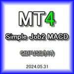 Simple_Job2_MACD-Fx GBPUSD(H1)