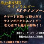 FX順張り逆張りエントリーサインツール